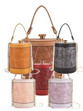 BOUTIQUE Bucket Top Handle/X-body Bag (6 colors) - NWT
They’re here‼️